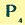p